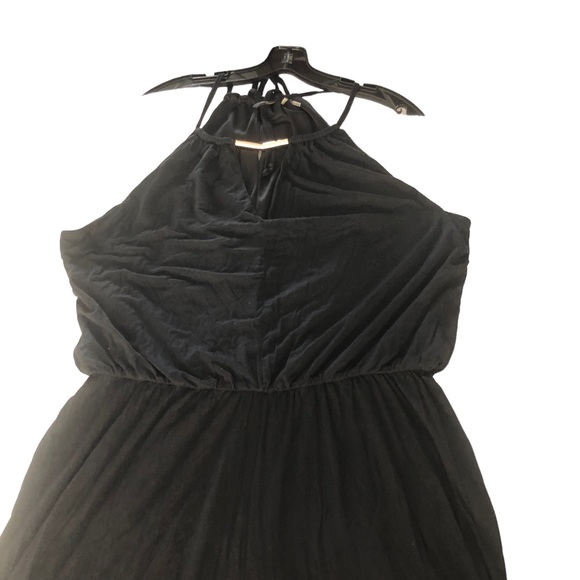 Milano Rayón Black Jumpsuit Wide legs SZ XL - Picture 9 of 16